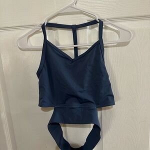 Women's Blue Halter Bralette